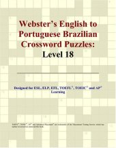 book Webster's English to Portuguese Brazilian Crossword Puzzles: Level 18