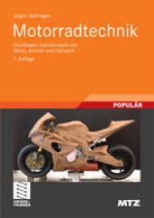 book Motorradtechnik: Grundlagen und Konzepte von Motor, Antrieb und Fahrwerk