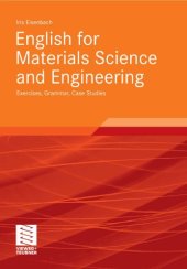book English for Materials Science and Engineering: Grammar, Case Studies