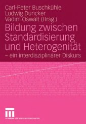 book Bildung zwischen Standardisierung und Heterogenitat: - ein interdisziplinarer Diskurs