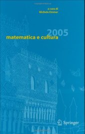 book Matematica e cultura 2005 (Italian Edition)