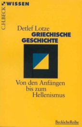 book Griechische Geschichte. Von den Anfangen bis zum Hellenismus (Beck Wissen)