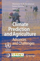 book Climate Prediction and Agriculture: Advances and Challenges