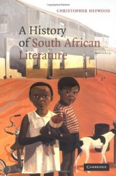 book A History of South African Literature