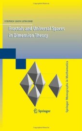 book Fractals and Universal Spaces in Dimension Theory