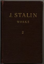 book J Stalin Works (1907-1913, Volume 2)