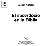 book El Sacerdocio en la Biblia