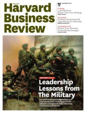 book Harvard Business Review (November 2010 - Leadership Lessons from the Military)