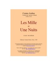 book Les Mille et une nuits, tome 3