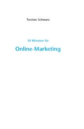 book 30 Minuten fur professionelles Online-Marketing. 2. Auflage