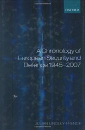 book A Chronology of European Security and Defence 1945-2006