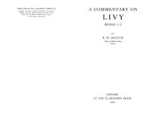 book A Commentary on Livy: books 1-5