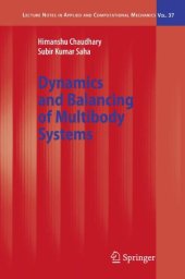 book Dynamics and Balancing of Multibody Systems