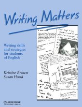 book Writing Matters: Writing Skills and Strategies for Students of English