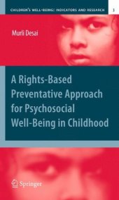 book A Rights-Based Preventative Approach for Psychosocial Well-Being in Childhood