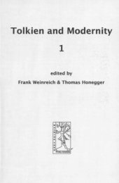 book Tolkien and Modernity 1 (Cormare Series, No. 9)