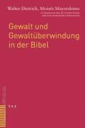 book Gewalt und Gewaltuberwindung in der Bibel