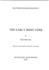 book The Early Irish Verb (Maynooth monographs)