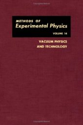 book Vacuum Physics and Technology (Methods of Experimental Physics)