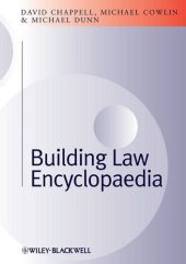 book Building Law Encyclopaedia