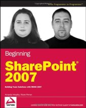 book Beginning SharePoint 2007: Building Team Solutions with MOSS 2007 (Programmer to Programmer)