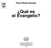 book ¿Qué es el Evangelio?