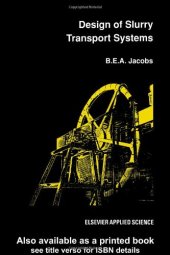book Design of Slurry Transport Systems