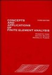 book Concepts and Applications of Finite Element Analysis, 3rd Edition