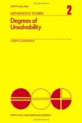 book Degrees of Unsolvability