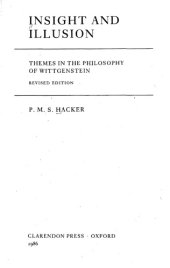 book Insight and Illusion: Themes in the Philosophy of Wittgenstein