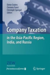 book Company Taxation in the Asia-Pacific Region, India, and Russia