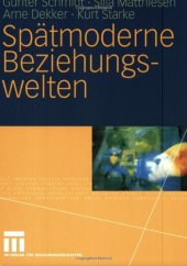 book Spatmoderne Beziehungswelten