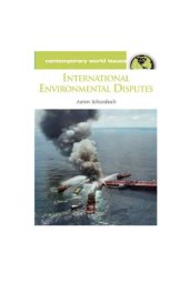 book International Environmental Disputes: A Reference Handbook