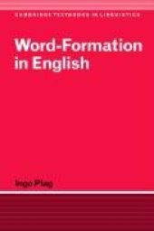 book Word-Formation in English (Cambridge Textbooks in Linguistics)