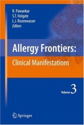 book Allergy Frontiers: Clinical Manifestations