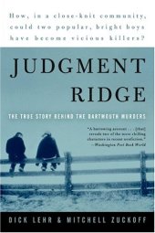 book Judgment Ridge: The True Story Behind the Dartmouth Murders