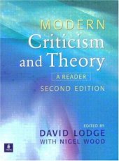 book Modern Criticism and Theory: A Reader (2nd Edition)