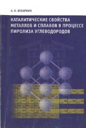 book Каталитические свойства металлов и сплавов в процессе пиролиза углеводородов