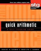 book Quick Arithmetic: A Self-Teaching Guide, Third Edition