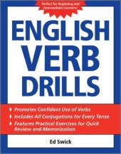 book English Verb Drills