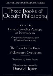 book Three Books of Occult Philosophy (Llewellyn’s Sourcebook)