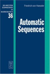 book Automatic Sequences (De Gruyter Expositions in Mathematics, 36)