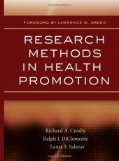 book Research Methods in Health Promotion