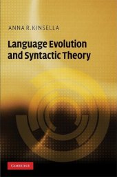 book Language Evolution and Syntactic Theory