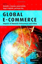 book Global e-commerce: Impacts of National Environment and Policy