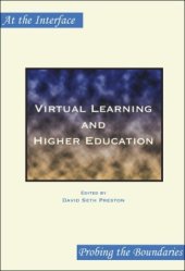 book Virtual Learning and Higher Education (At the Interface Probing the Boundaries 8)