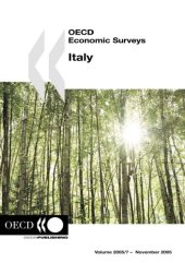 book Oecd Economic Surveys: Italy 2004-2005