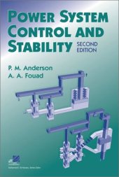 book Power System Control and Stability (Ieee Press Power Engineering Series)