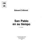 book San Pablo en su Tiempo