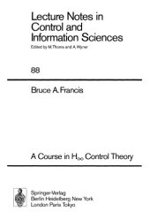 book A Course in H_infinity Control Theory